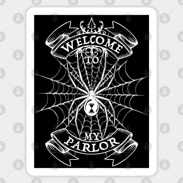 Welcome to My Parlor Sticker by RavenWake